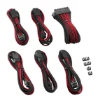 Cablemod PSU Cable Extension Kit Peripheral - Peripheral Cable 0.25m Κόκκινο CM-PCAB-BKIT-NKKR-3PK-R