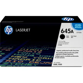 HP 645A Γνήσιο Toner Laser Εκτυπωτή Μαύρο 13000 Σελίδων C9730A C9730A