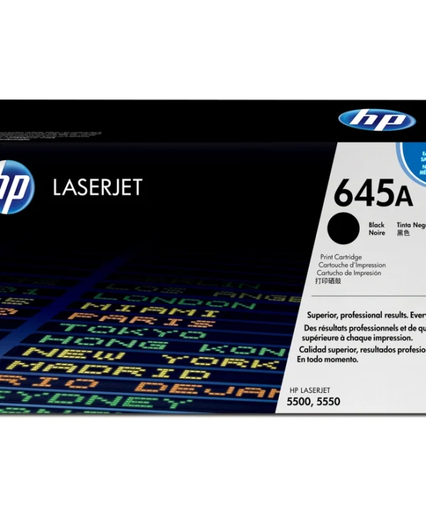 HP 645A Γνήσιο Toner Laser Εκτυπωτή Μαύρο 13000 Σελίδων C9730A C9730A
