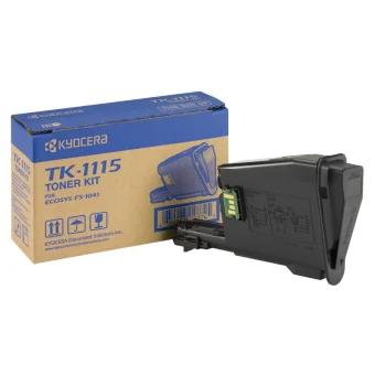 Kyocera TK-1115 Γνήσιο Toner Laser Εκτυπωτή Μαύρο 1600 Σελίδων (1T02M50NL1) 1T02M50NL1