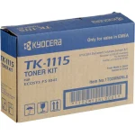 Kyocera TK-1115 Γνήσιο Toner Laser Εκτυπωτή Μαύρο 1600 Σελίδων (1T02M50NL1) 1T02M50NL1 - Image 2