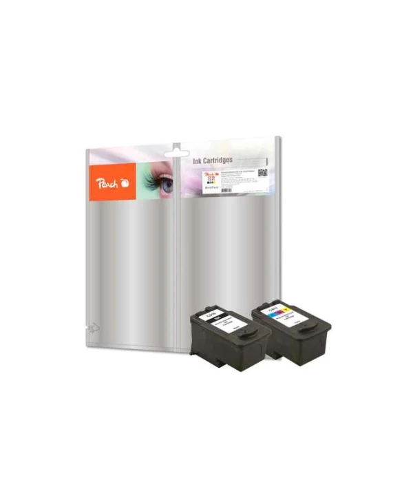 Peach Συμβατό Toner για Laser Εκτυπωτή Canon PG-510BK CL-511C Μαύρο