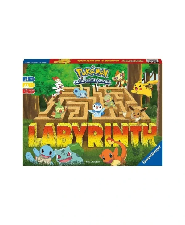 Επιτραπέζιο Παιχνίδι Labyrinth Pokemon για 2-4 Παίκτες 7+ Ετών (EN) Ravensburger
