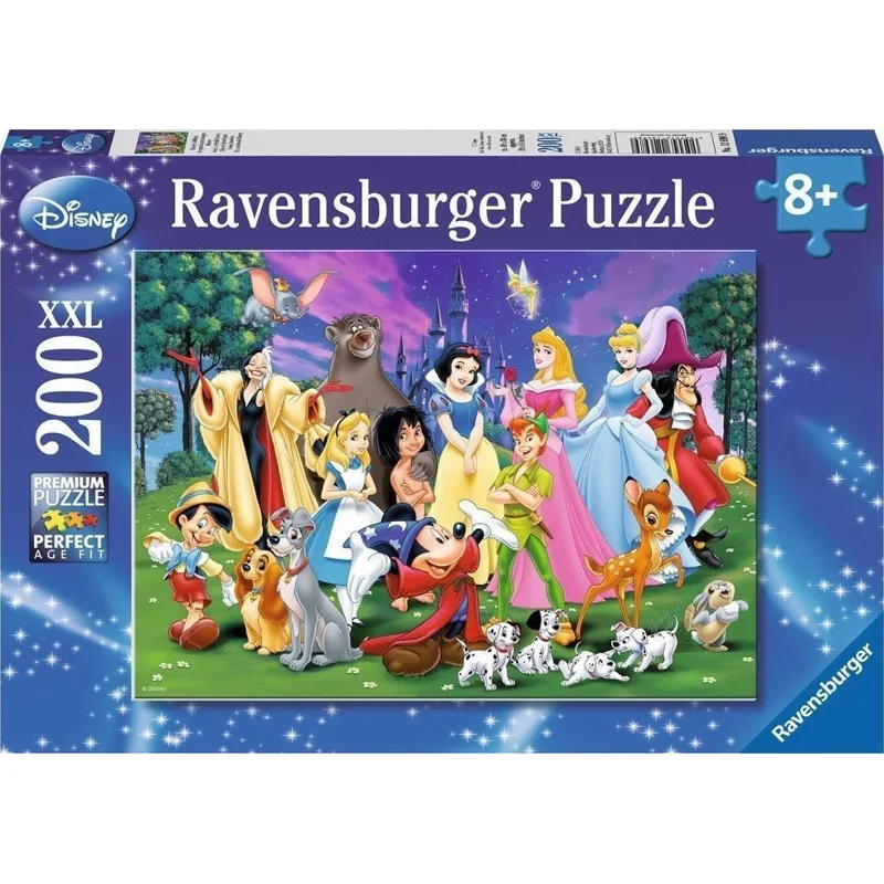 1 Παιδικό Puzzle Οι Αγαπημένοι της Disney για 8+ Ετών 200pcs Ravensburger - Image 1