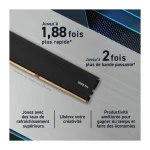 Crucial DDR5 48GB RAM με 2x24GB Modules και Ταχύτητα 5600 για Desktop - Image 2