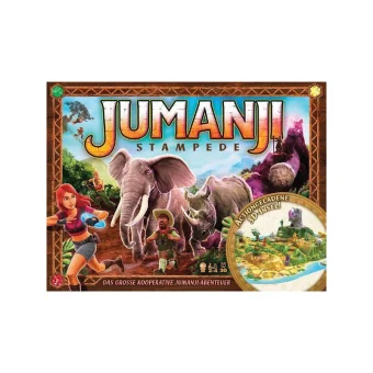 Επιτραπέζιο Παιχνίδι Jumanji για 2-4 Παίκτες 8+ Ετών Spin Master