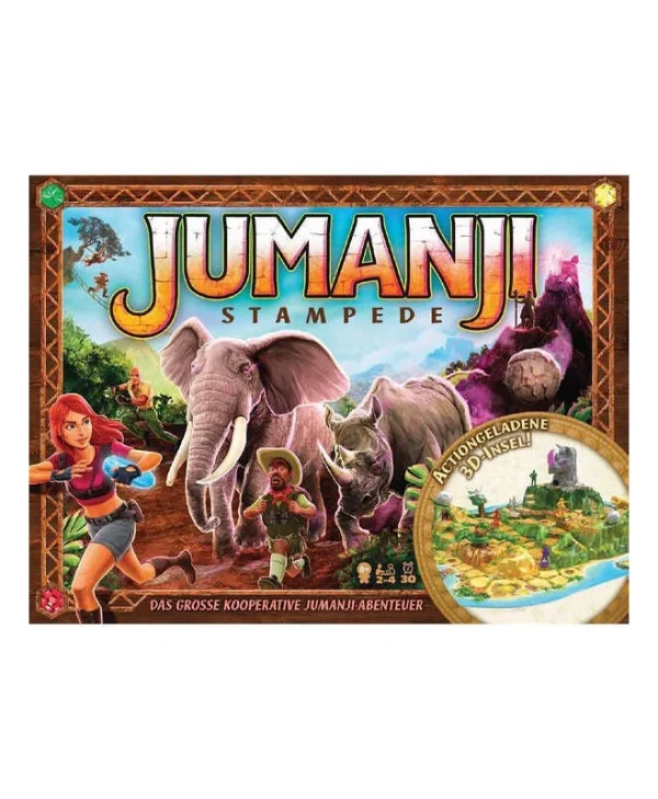 Επιτραπέζιο Παιχνίδι Jumanji για 2-4 Παίκτες 8+ Ετών Spin Master
