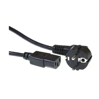 Καλωδιο Τροφοδοσιας 2.5m Schuko Plug Μαυρο Ak5010