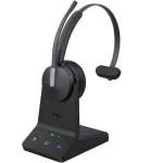 Yealink Wh64 Hybrid Mono Uc Headset Wireless Headband Office Call Center Micro-usb Bluetooth Black - Image 3