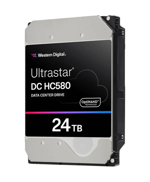 Western Digital Ultrastar DC HC580 24TB HDD Σκληρός Δίσκος 3.5" SAS 3.0 7200rpm με 512MB Cache για Server