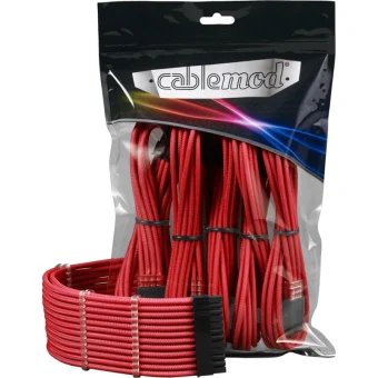 Cablemod - Cable 0.25m Κόκκινο CM-PCAB-BKIT-NKR-3PC-R