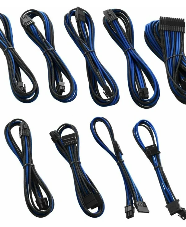 Cablemod 8-Pin EPS / 8-Pin PCIe / 6-Pin PCIe / 4-Pin Molex / 24-Pin ATX - 8-Pin EPS / 2x 8-Pin PCIe / 8-Pin PCIe / 6-Pin PCIe / 4-Pin Molex / 24-Pin ATX Cable 0.7m Μαύρο CM-PRTS-FKIT-NKKB-R CM-PRTS-FKIT-NKKB-R