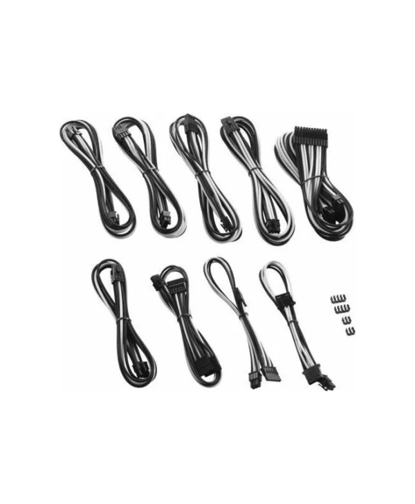 Cablemod 24-Pin ATX / 8-Pin EPS / 8-Pin PCIe / 6-Pin PCIe / 4-Pin Molex - 24-Pin ATX / 8-Pin EPS / 2x 8-Pin PCIe / 8-Pin PCIe / 6-Pin PCIe / 4-Pin Molex Cable 0.6m Μαύρο CM-PRTS-FKIT-NKKW-R CM-PRTS-FKIT-NKKW-R