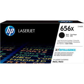HP 656X Γνήσιο Toner Laser Εκτυπωτή Μαύρο High Yield 27000 Σελίδων (CF460X) CF460X