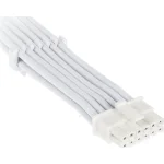Kolink Umbra Radiant Argb 12v-2x6 To 12v-2x6 Power Cable 90 Degree Angled 70 Cm White - Image 2