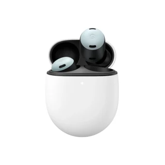Google Pixel Buds Pro Bluetooth Handsfree Ακουστικά με Αντοχή στον Ιδρώτα και Θήκη Φόρτισης Fog