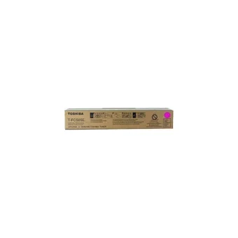 Toshiba T-FC505EM Γνήσιο Toner Laser Εκτυπωτή Ματζέντα 33600 Σελίδων 6AJ00000143 6AJ00000143