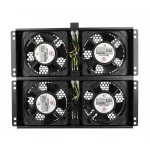 Extralink Ventilation Panel for standing cabinet 4x 230V