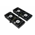 Extralink Ventilation Panel for standing cabinet 4x 230V - Image 2