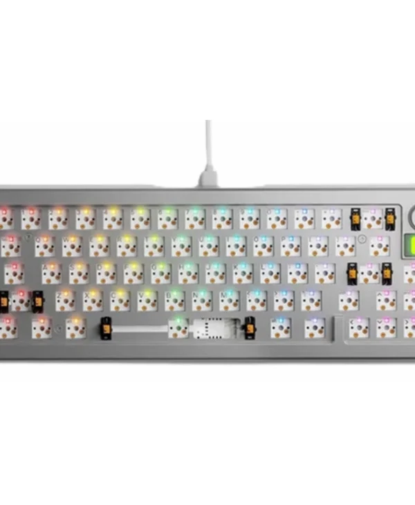 Glorious Gmmk 3 Pro Barebones 65% Keyboard Silver