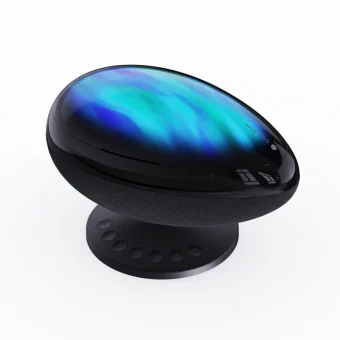 Wanbo Led Παιδικό Φωτιστικό Projector Galaxy Light Eva με Προβολή Αστεριών Μαύρο