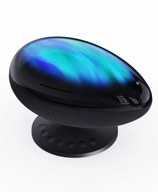 Wanbo Led Παιδικό Φωτιστικό Projector Galaxy Light Eva με Προβολή Αστεριών Μαύρο