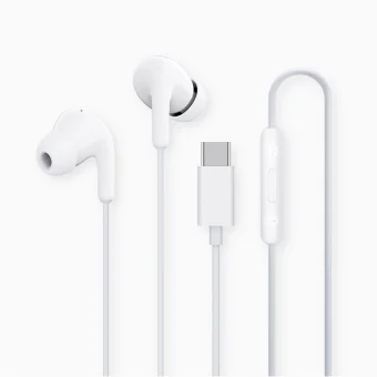Xiaomi Earphones In-ear Handsfree Ακουστικά με Βύσμα USB-C Λευκό