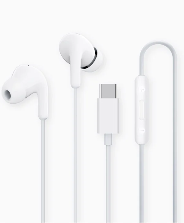Xiaomi Earphones In-ear Handsfree Ακουστικά με Βύσμα USB-C Λευκό