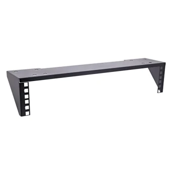 Στήριγμα Τοίχου 19" 2u Καθετο Under Desk Μαύρο Intos 19105b