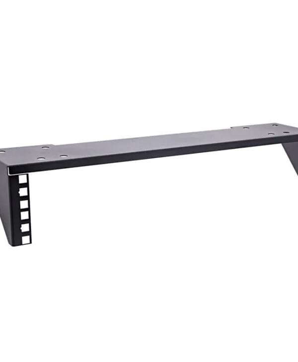 Στήριγμα Τοίχου 19" 2u Καθετο Under Desk Μαύρο Intos 19105b