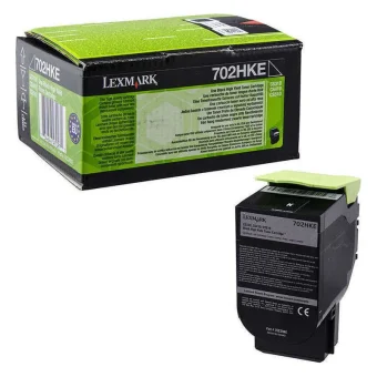 Lexmark 702HK Γνήσιο Toner Laser Εκτυπωτή Μαύρο High Capacity 4000 Σελίδων 70C2HKE 70C2HKE