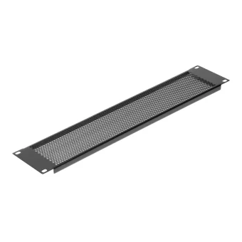 Panel 19" 3u Vented Black