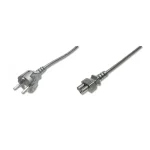 Digitus Schuko - IEC C5 Cable 1.8m Μαύρο AK-440103-018-S AK-440103-018-S