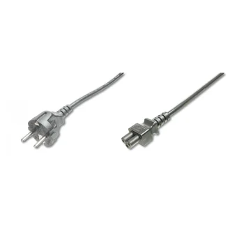 Digitus Schuko - IEC C5 Cable 1.8m Μαύρο AK-440103-018-S AK-440103-018-S