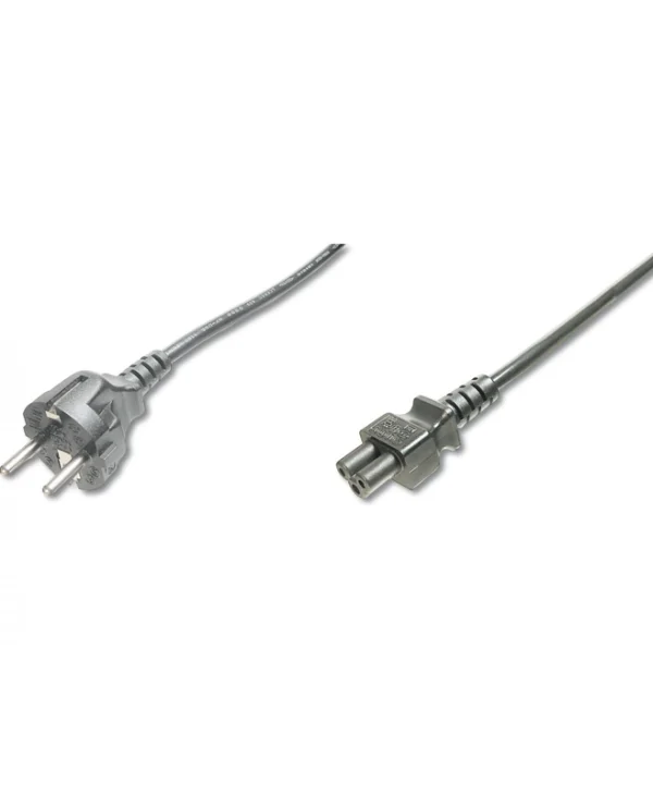 Digitus Schuko - IEC C5 Cable 1.8m Μαύρο AK-440103-018-S AK-440103-018-S