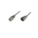 Digitus IEC C14 - IEC C13 Cable 1.8m Μαύρο AK-440201-018-S AK-440201-018-S