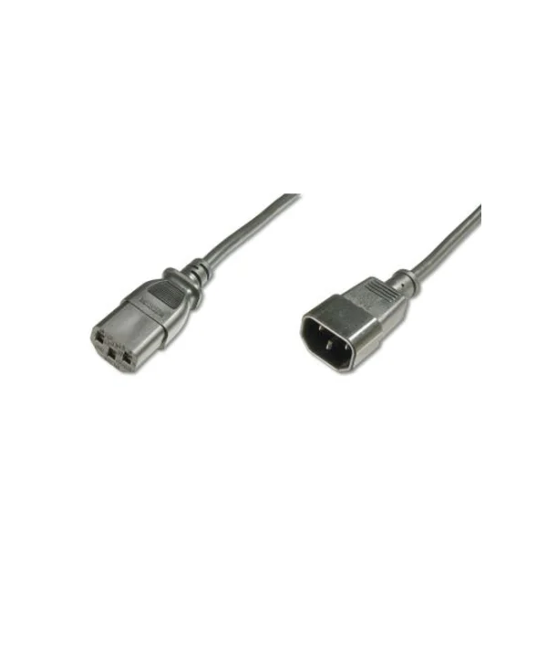 Digitus IEC C14 - IEC C13 Cable 1.8m Μαύρο AK-440201-018-S AK-440201-018-S