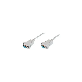 Digitus Καλώδιο RS232 9-pin female σε RS232 9-pin female 1.8m (AK-610100-018-E) AK-610100-018-E