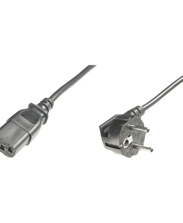 Digitus Schuko - IEC C13 Cable 2.5m Μαύρο AK-440100-025-S AK-440100-025-S