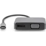 Digitus Μετατροπέας USB-C male σε DisplayPort / VGA female 1τμχ DA-70827 DA-70827 - Image 2