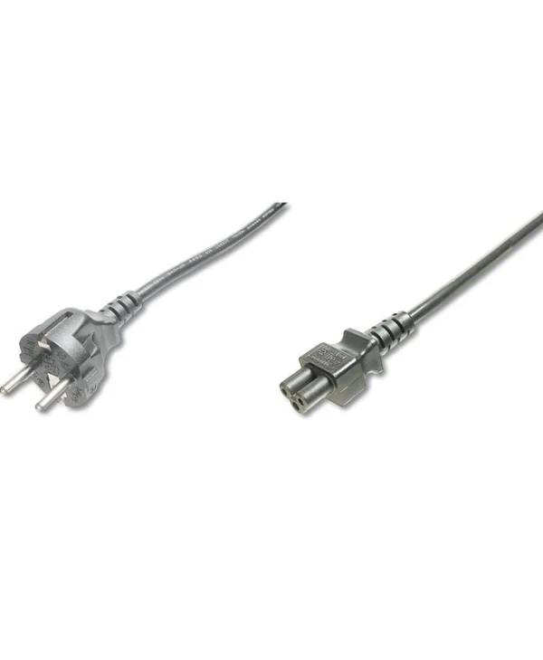Digitus Schuko - IEC C5 Cable 1.2m Μαύρο AK-440115-012-S AK-440115-012-S