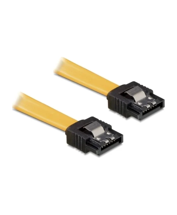DeLock 7-Pin SATA II - 7-Pin SATA II Cable 30cm Κίτρινο (82473) 82473
