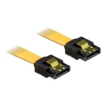 DeLock 7-Pin SATA II - 7-Pin SATA II Cable 30cm Κίτρινο (82473) 82473 - Image 3