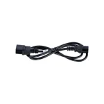Goobay IEC C14 - IEC C13 Cable 1m Μαύρο 95125 95125 - Image 2