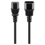 Goobay IEC C14 - IEC C13 Cable 1m Μαύρο 95125 95125 - Image 3