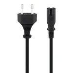 Goobay Euro - IEC C7 Cable 3m Μαύρο 95038 95038