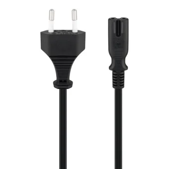 Goobay Euro - IEC C7 Cable 3m Μαύρο 95038 95038