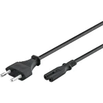 Goobay Euro - IEC C7 Cable 3m Μαύρο 95038 95038 - Image 2
