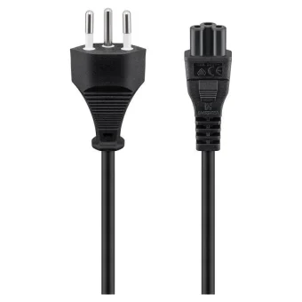 Goobay IEC C5 - IEC C5 Cable 1.8m Μαύρο 93960 93960