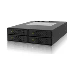 Icy Dock ToughArmor 4x 2.5Inch SATA 6Gbps HDD/SSD Mobile Rack/Cage in 1x external 5.25Inch Bay Μαύρο MB994SP-4SB-1 MB994SP-4SB-1